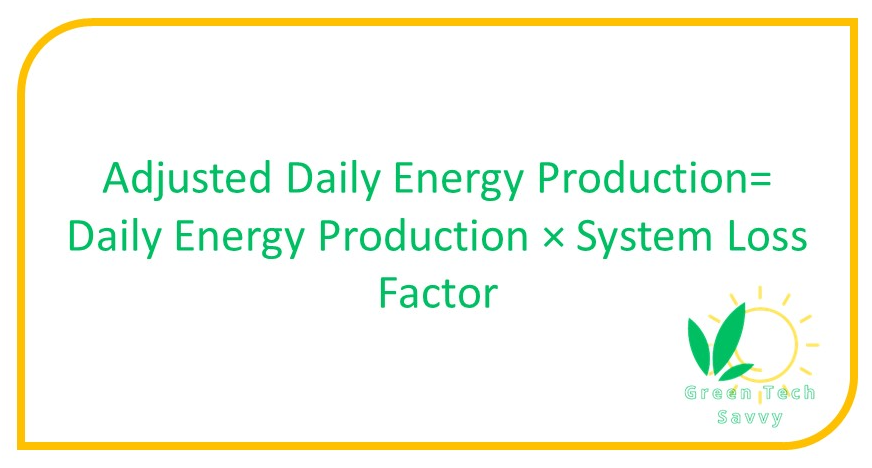 Adjusted Daily Electricity Production