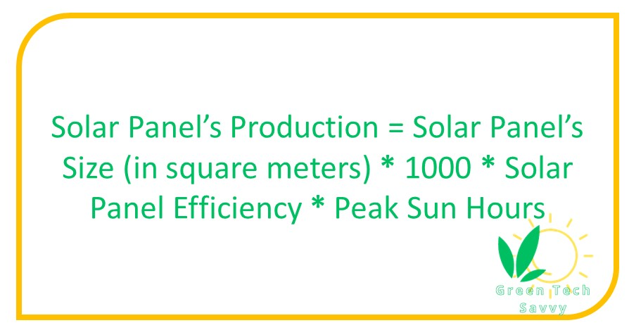 wattage per square meter