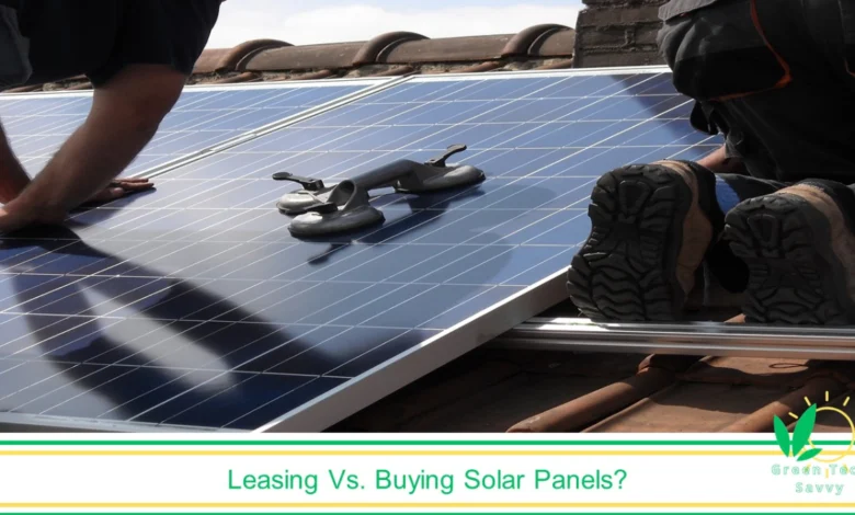 solar panels lease vs buy